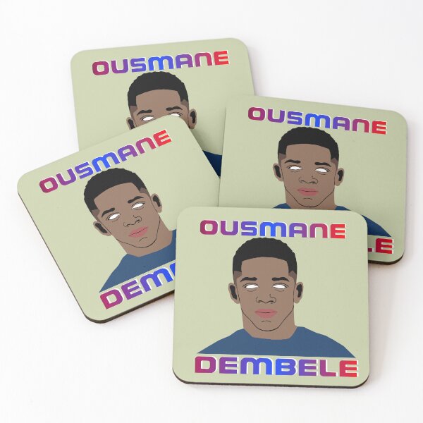 Item preview, Ousmane Dembele illustration designed and sold by ZooStateofMind.