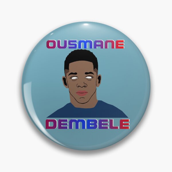 Item preview, Ousmane Dembele illustration designed and sold by ZooStateofMind.