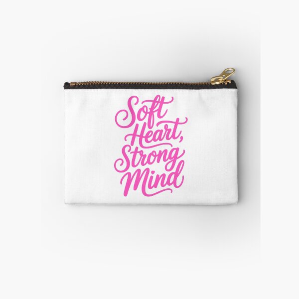 Item preview, Soft Heart, Strong Mind! Pink Girly designed and sold by PMCreative.