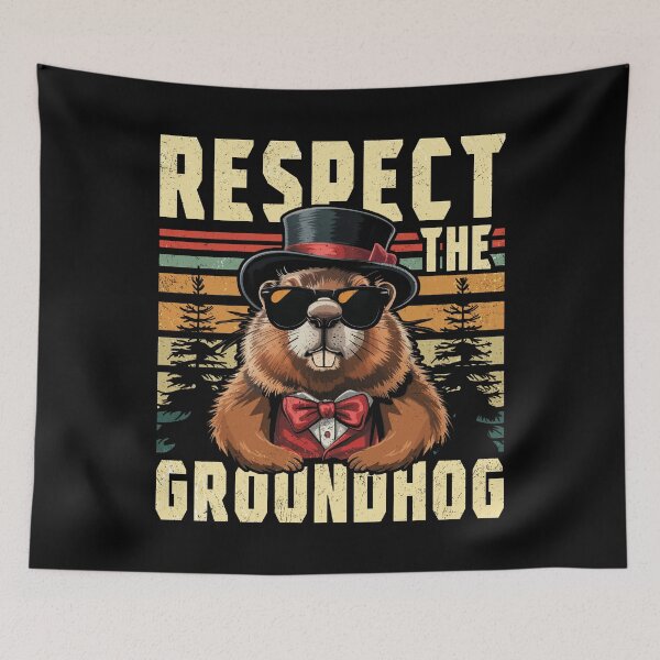 Item preview, Respect The Groundhog designed and sold by MackenzieBin.