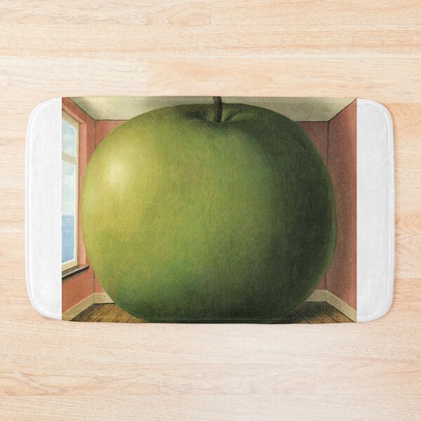 Item preview, The Listening Room (1952) – René Magritte | Surreal Giant Green Apple Interior Painting designed and sold by Art Outlaws.