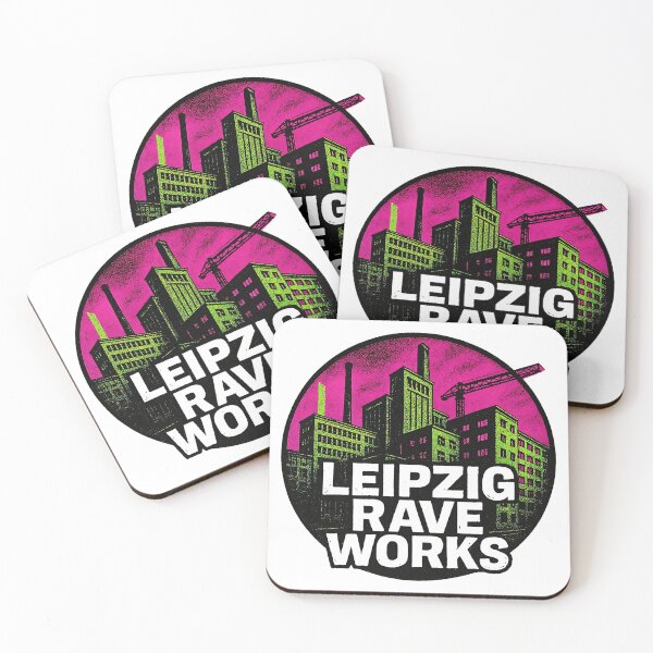 Item preview, Leipzig Rave Works – Industrial Techno City Rave Design designed and sold by |TRSSHOP|.