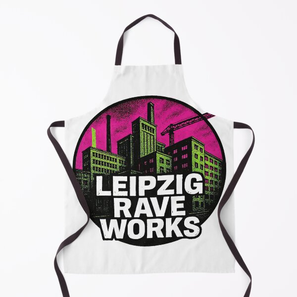 Item preview, Leipzig Rave Works – Industrial Techno City Rave Design designed and sold by |TRSSHOP|.