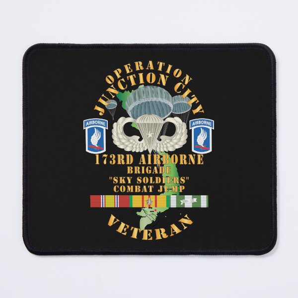 Item preview, Army - Operation Junction City, 173rd Airborne Bde w Jumpers, Badge w Star, SSI - VN SVC X 300 designed and sold by Military Insignia Products.