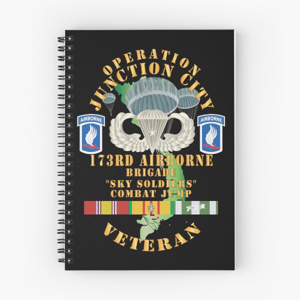 Item preview, Army - Operation Junction City, 173rd Airborne Bde w Jumpers, Badge w Star, SSI - VN SVC X 300 designed and sold by Military Insignia Products.