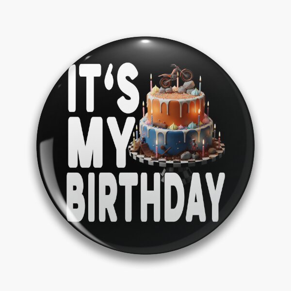 Item preview, IT'S MY BIRTHDAY trial riders birthday motorcycle rider motorsport trial fans birthday designed and sold by Jt41.