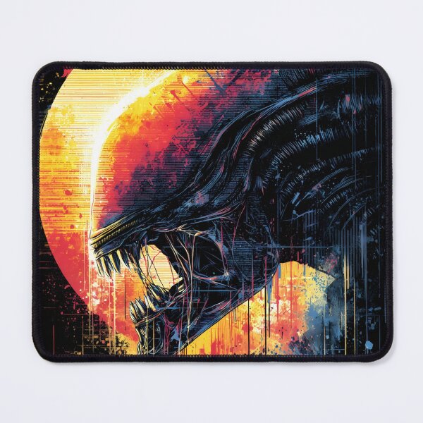 Item preview, Xenomorph Alien Franchise H.R. Giger Creature Facehugger Chestburster Acid Blood Perfect Organism Sci-Fi Horror Ridley Scott Fan Art Illustration Poster T-Shirt Sticker Print Gift designed and sold by Senpaiwaves.