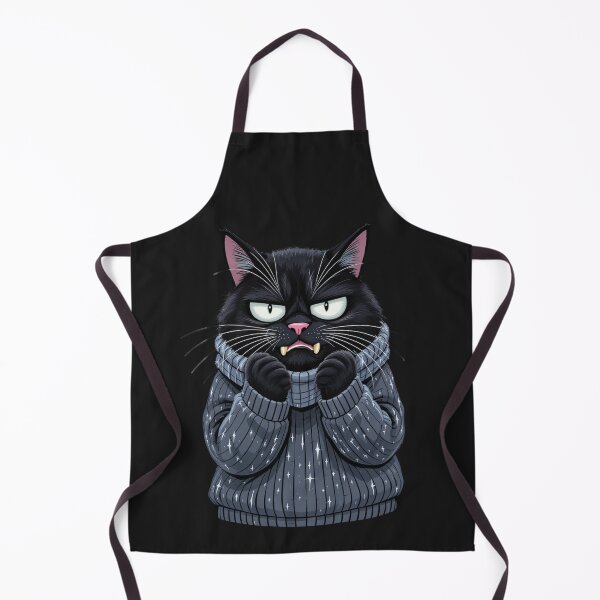 Item preview, Cat Who Regrets Going Outside | Funny Freezing Cat Winter Meme designed and sold by ColorSplash123.