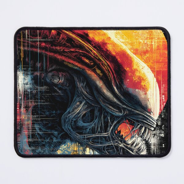 Item preview, Xenomorph Alien Franchise H.R. Giger Creature Facehugger Chestburster Acid Blood Perfect Organism Sci-Fi Horror Ridley Scott Fan Art Illustration Poster T-Shirt Sticker Print Gift designed and sold by Senpaiwaves.