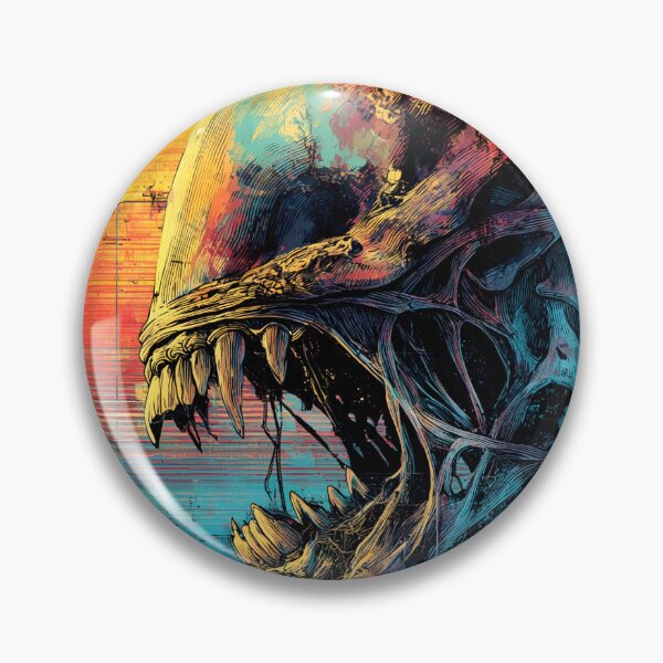 Item preview, Xenomorph Alien Franchise H.R. Giger Creature Facehugger Chestburster Acid Blood Perfect Organism Sci-Fi Horror Ridley Scott Fan Art Illustration Poster T-Shirt Sticker Print Gift designed and sold by Senpaiwaves.