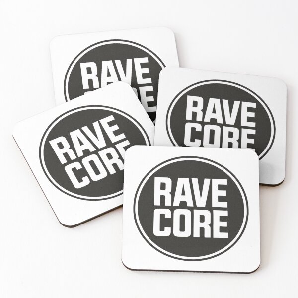 Item preview, Rave Core – Minimal Hardcore Electronic Logo designed and sold by |TRSSHOP|.