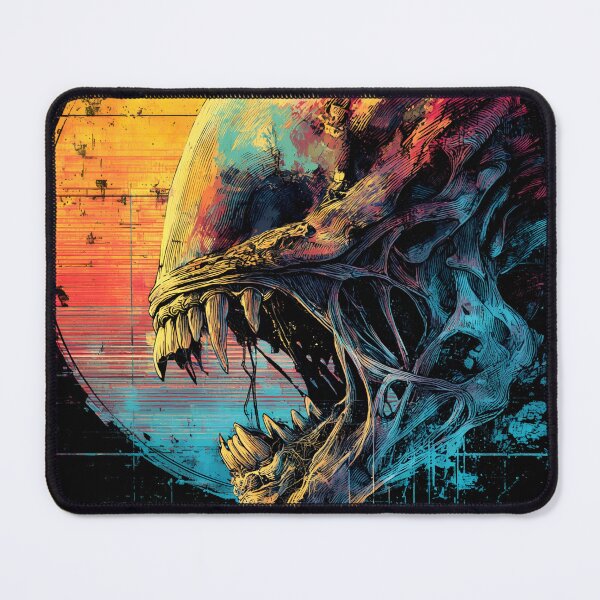 Item preview, Xenomorph Alien Franchise H.R. Giger Creature Facehugger Chestburster Acid Blood Perfect Organism Sci-Fi Horror Ridley Scott Fan Art Illustration Poster T-Shirt Sticker Print Gift designed and sold by Senpaiwaves.