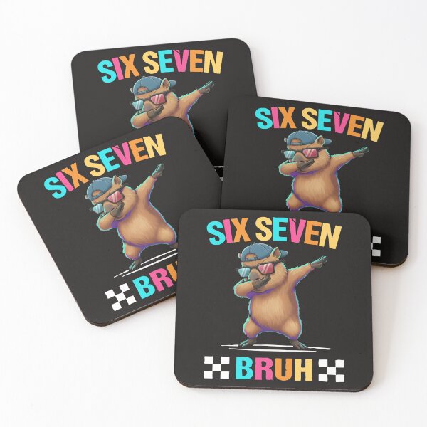 Item preview, Funny Six Seven Bruh Capybara Meme Graphic Capybara Gaming Gifts For Boys Kids designed and sold by ArmyAbodo.