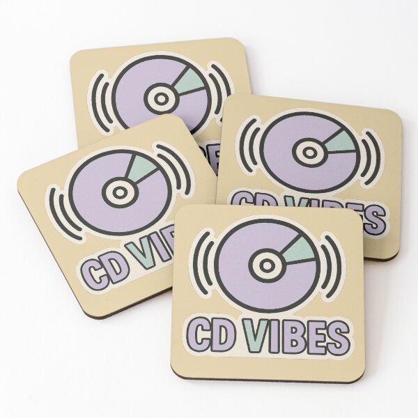 Item preview, CD Vibes – Retro Digital Music Nostalgia Design designed and sold by |TRSSHOP|.