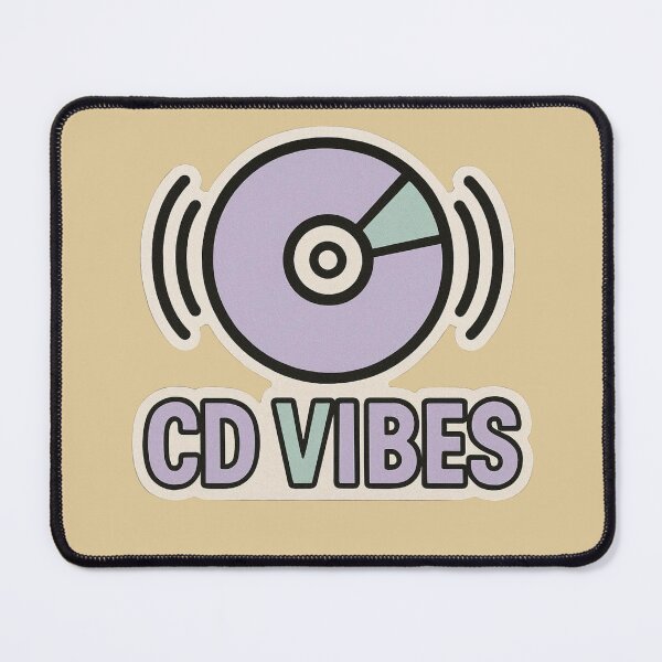 Item preview, CD Vibes – Retro Digital Music Nostalgia Design designed and sold by |TRSSHOP|.