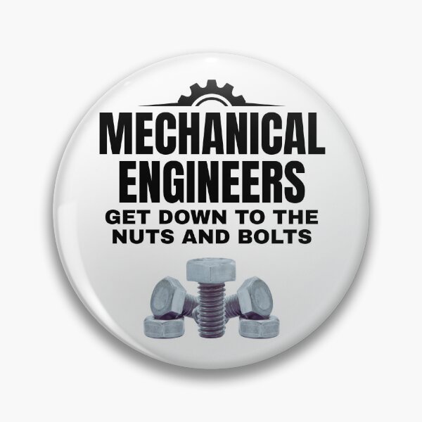 Item preview, Mechanical Engineers Get Down to the Nuts and Bolts. designed and sold by MPC-Mince-Pies.