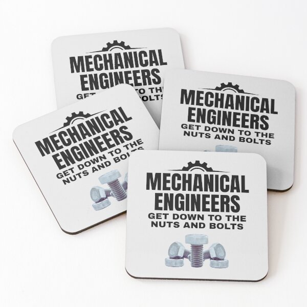 Item preview, Mechanical Engineers Get Down to the Nuts and Bolts. designed and sold by MPC-Mince-Pies.