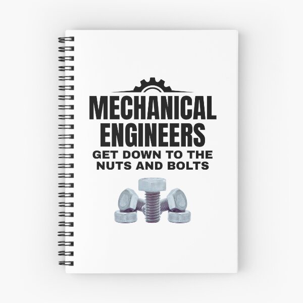 Item preview, Mechanical Engineers Get Down to the Nuts and Bolts. designed and sold by MPC-Mince-Pies.