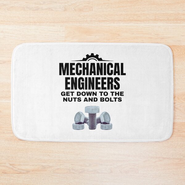 Item preview, Mechanical Engineers Get Down to the Nuts and Bolts. designed and sold by MPC-Mince-Pies.