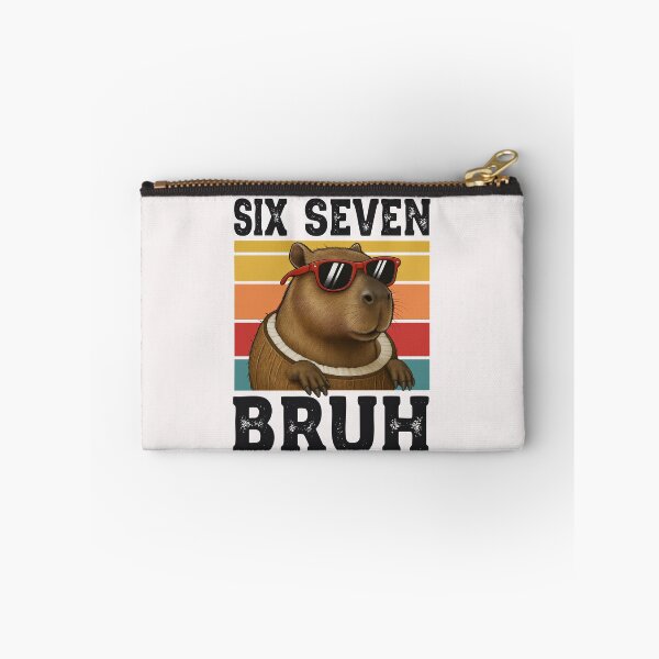 Item preview, Funny Six Seven Bruh Capybara Meme Graphic Gifts For Boys Kids designed and sold by ArmyAbodo.