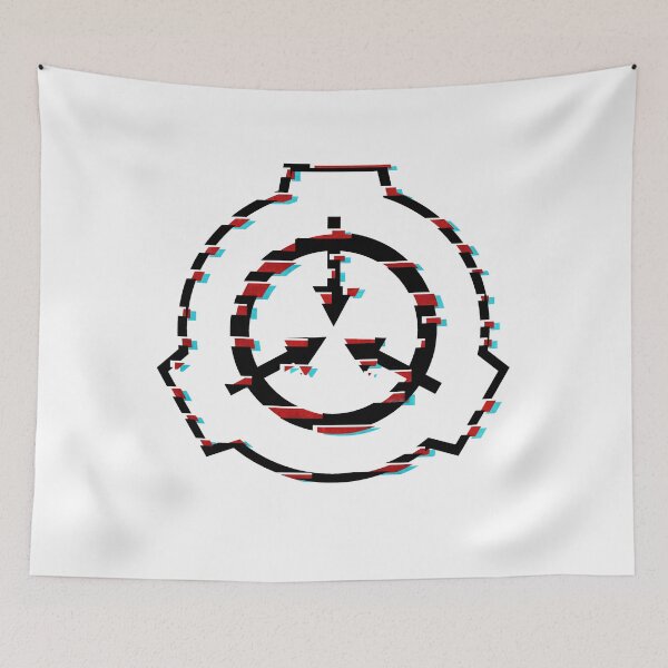 Item preview, SCP Foundation symbol (Glitched) designed and sold by Rebellion-10.