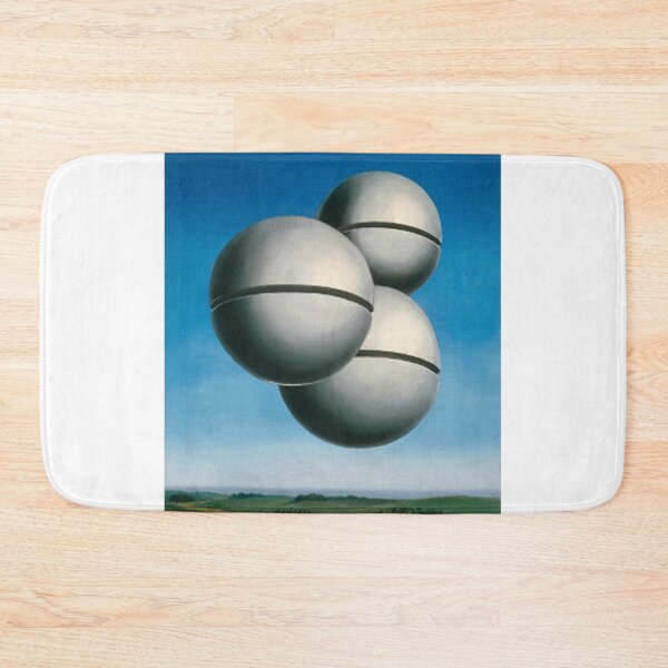 Item preview, The Voice of Space (La Voix des airs) (1931) – René Magritte | Surreal Floating Bells Sky Painting designed and sold by Art Outlaws.
