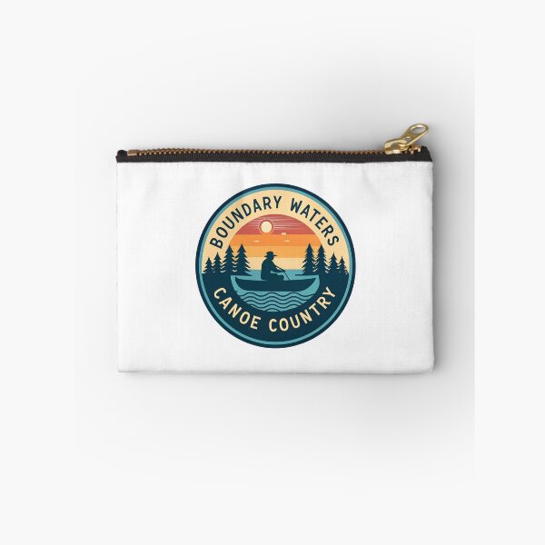 Item preview, Boundary Waters Canoe Badge – Sunrise BWCA Canoe Country Outdoor Art designed and sold by VividOrganica.