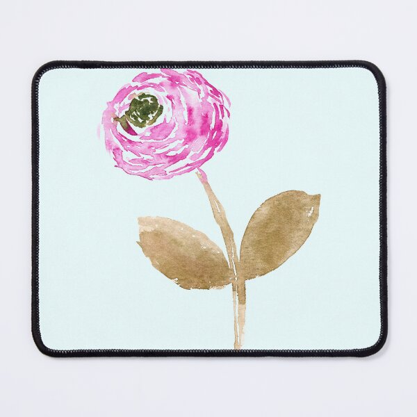 Item preview, Watercolor Ranunculus - Hand Painted Classic Floral designed and sold by aneladesigns.