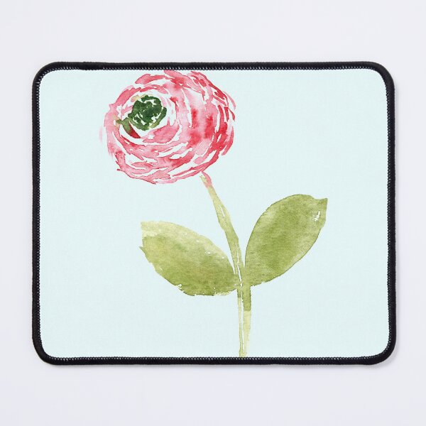 Item preview, Watercolor Ranunculus - Hand Painted Classic Floral designed and sold by aneladesigns.