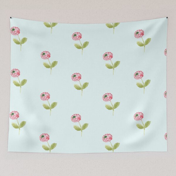 Item preview,  Watercolor Ranunculus - Hand Painted Classic Floral designed and sold by aneladesigns.