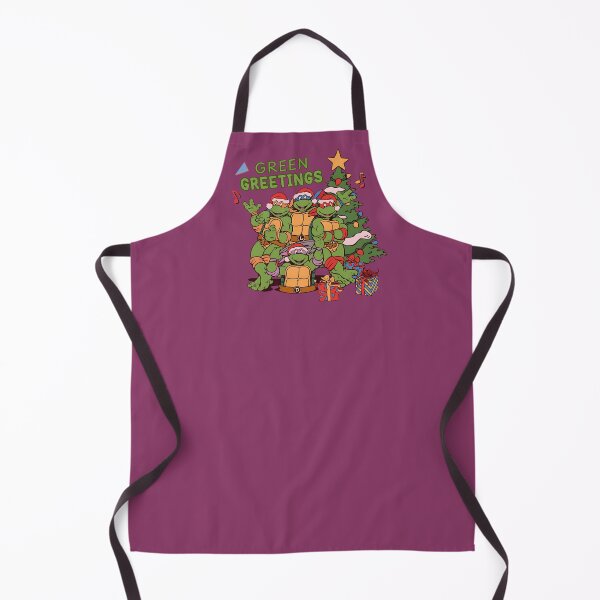 Item preview, Cowabunga! Sneaky Turtles & Christmas Tree (90s style) designed and sold by YonderAndBeyond.