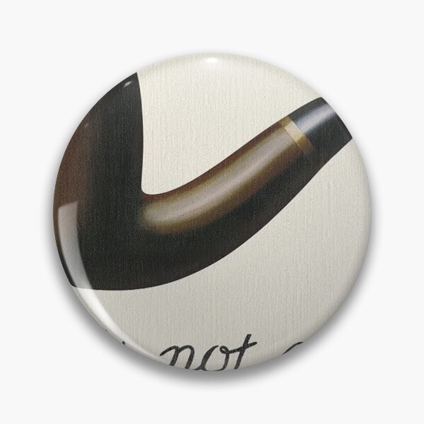 Item preview, The Treachery of Images (1929) – René Magritte | Ceci n’est pas une pipe Surrealist Painting designed and sold by Art Outlaws.