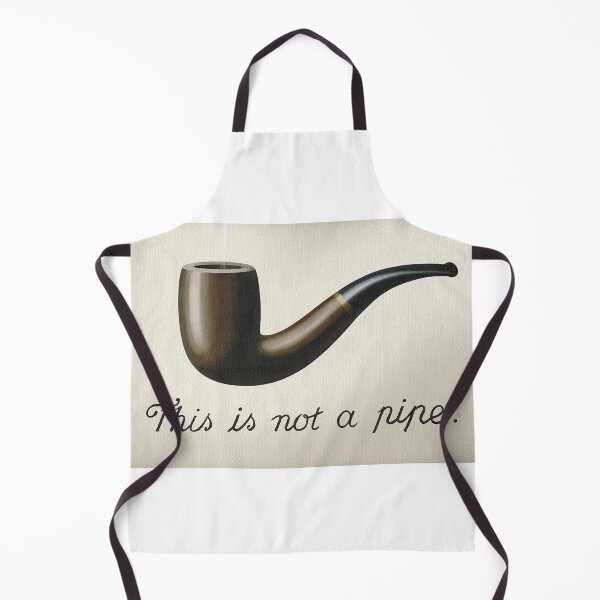 Item preview, The Treachery of Images (1929) – René Magritte | Ceci n’est pas une pipe Surrealist Painting designed and sold by Art Outlaws.