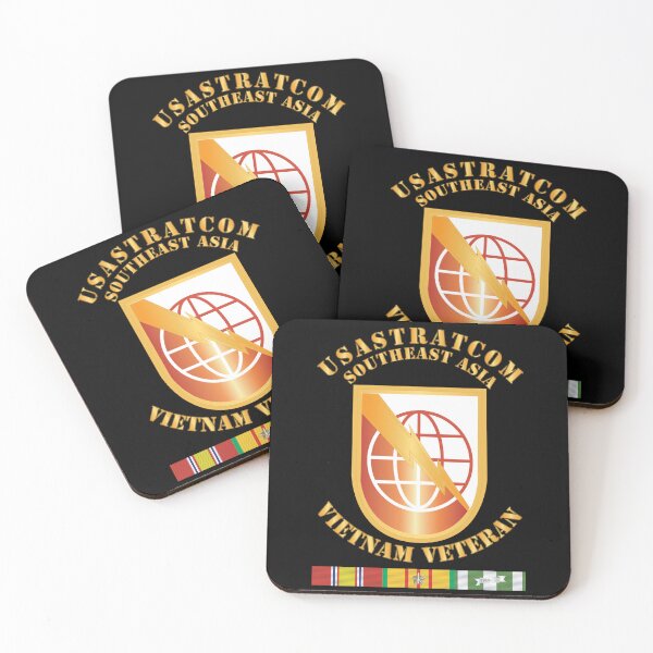 Item preview, Army - USASTRATCOM w VN SVC Ribbons X 300 designed and sold by Military Insignia Products.