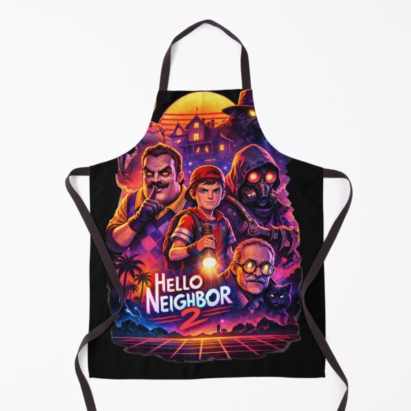 Item preview, Hello Neighbor – Dark Cartoon Fan Art Illustration designed and sold by Ynteen.