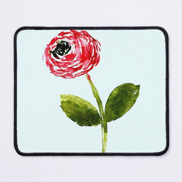 Item preview, Watercolor Ranunculus - Hand Painted Classic Floral designed and sold by aneladesigns.
