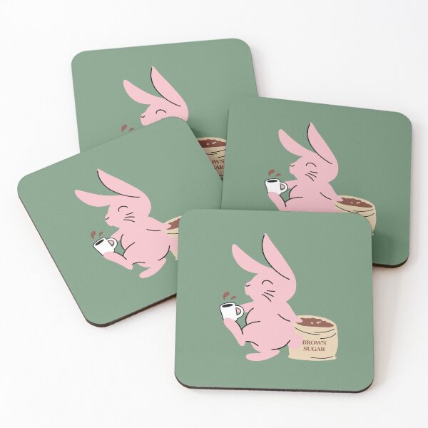 Item preview, jolly rabbit coffee  designed and sold by delicate-pov.