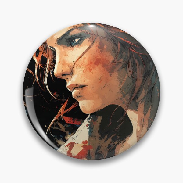 Item preview, Triss Merigold Witcher Netflix Sorceress Red Hair Mage Geralt Love Interest Witcher 3 Wild Hunt CD Projekt Red Fan Art Portrait Poster T-Shirt Sticker Gift designed and sold by Senpaiwaves.
