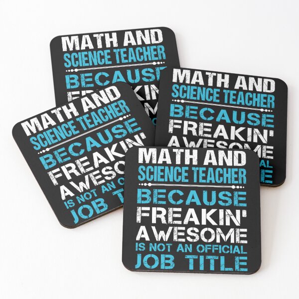 Item preview, Math And Science Teacher designed and sold by liviawong435.