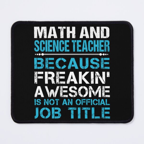 Item preview, Math And Science Teacher designed and sold by liviawong435.