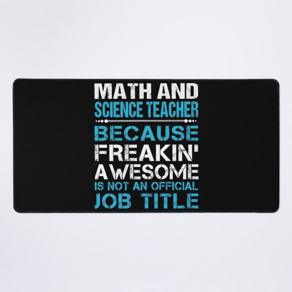 Item preview, Math And Science Teacher designed and sold by liviawong435.