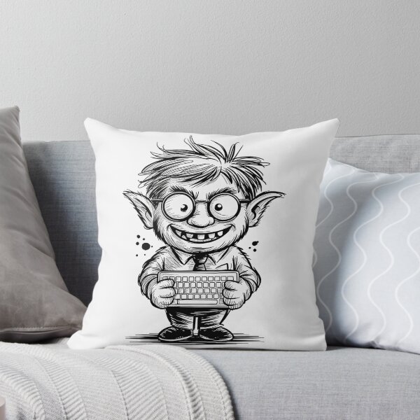 Item preview, Spreadsheet Goblin Data Nerd Office Humor Illustration designed and sold by Amanda's Factory.