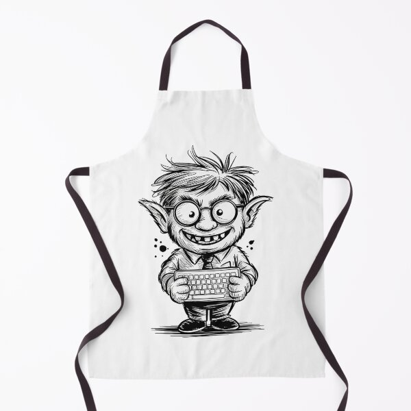 Artikelvorschau, Tabellenkalkulations-Goblin, Daten-Nerd, Bürohumor-Illustration entworfen und verkauft von Amanda's Factory.