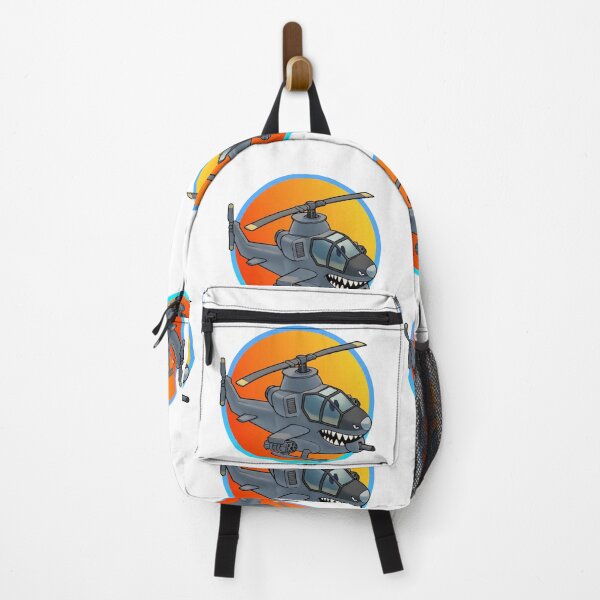 Item preview, Cartoon Attack Helicopter Anime Illustration designed and sold by Combat Skies.