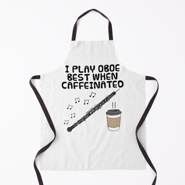 Item preview, I Play Oboe Best When Caffeinated, Oboist Coffee Funny designed and sold by doodlerob.