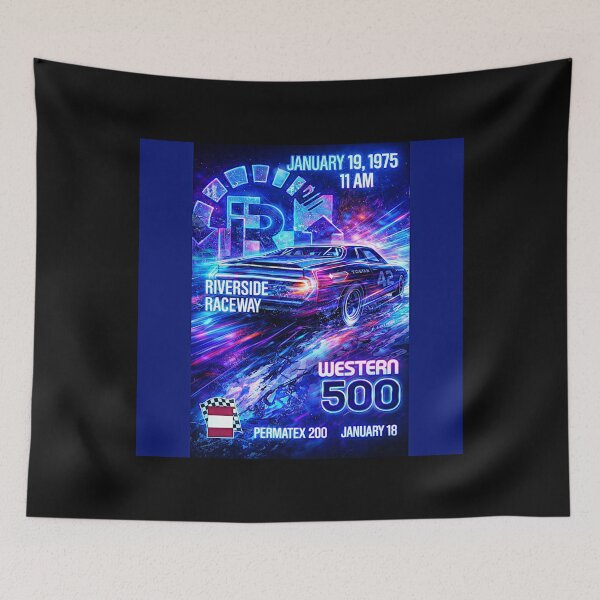 Item preview, Riverside Raceway 1975 variation vintage poster#1 designed and sold by Helios Be. Lavsh.