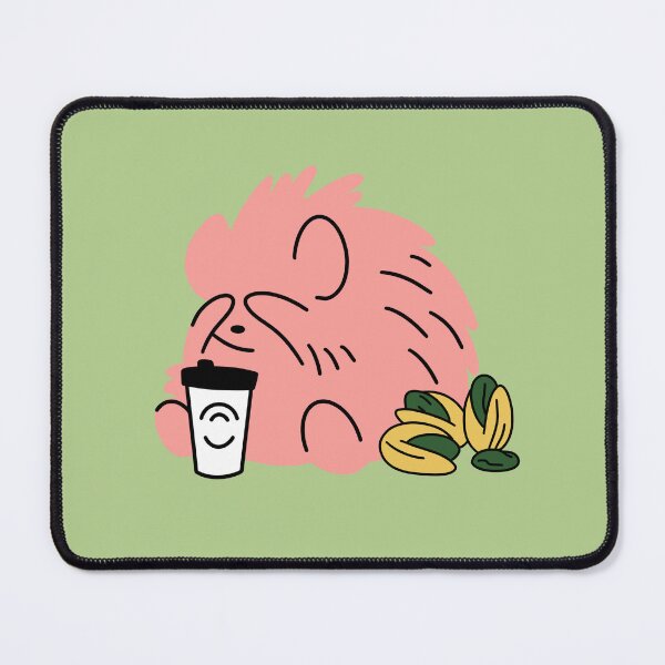 Item preview, shy hedgehog coffee designed and sold by delicate-pov.