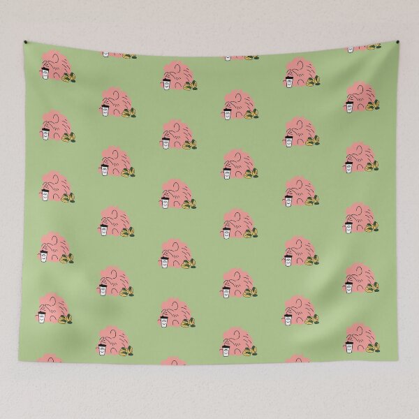 Item preview, shy hedgehog coffee designed and sold by delicate-pov.