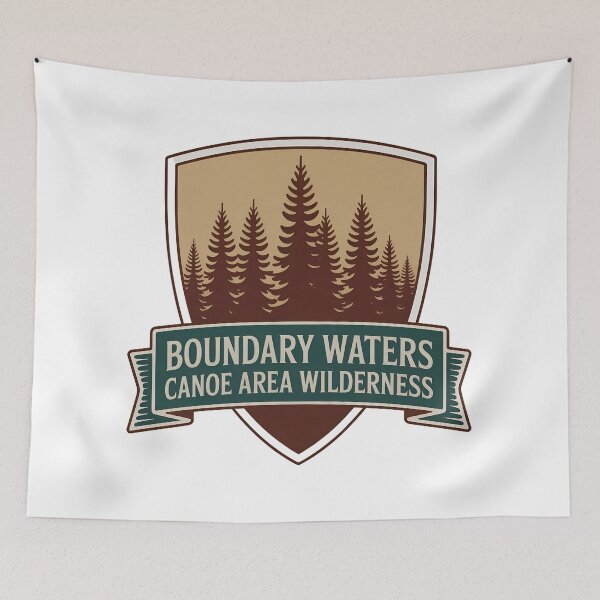 Item preview, Boundary Waters Canoe Area – Vintage BWCA Outdoor Wilderness designed and sold by VividOrganica.