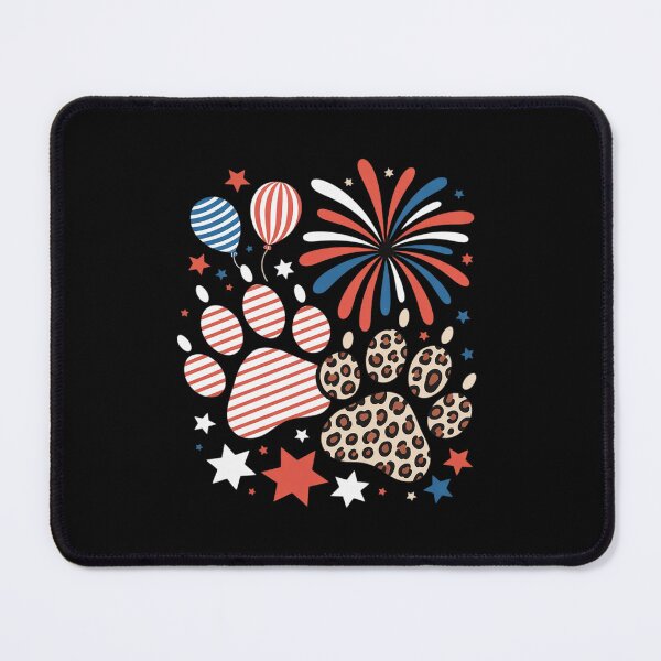 Item preview, American Flag Patriotic Dog & Cat Paw Print - 4th of July  designed and sold by MarryIsMonth.